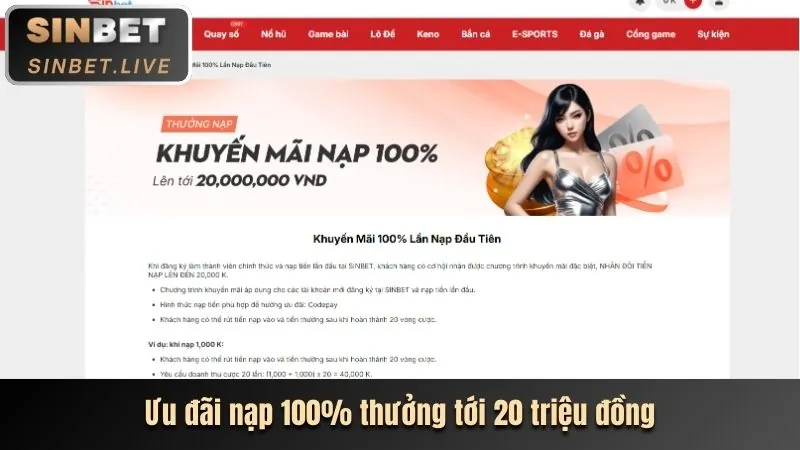 Máy đánh bạc và trò chơi nổ hũ với giải độc đắc lớn